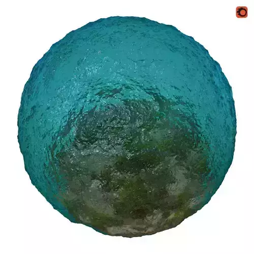 Sea water mtl 3D model