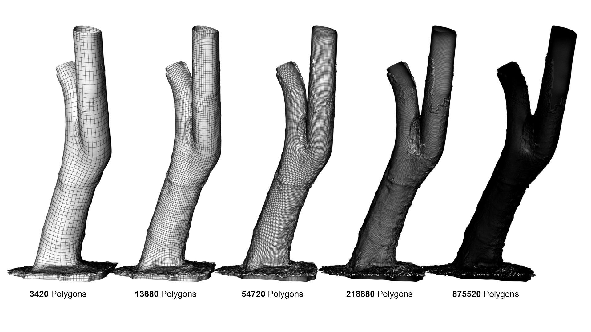 Tree Trunk - 05 3D model_1