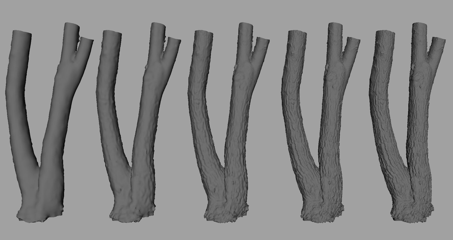 Tree Trunk - 06 3D model_5
