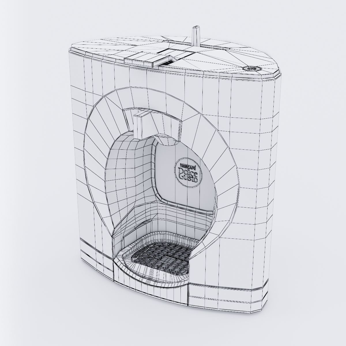 Nescafe Dolcegusto Oblo Coffee Machine 3D model | CGTrader
