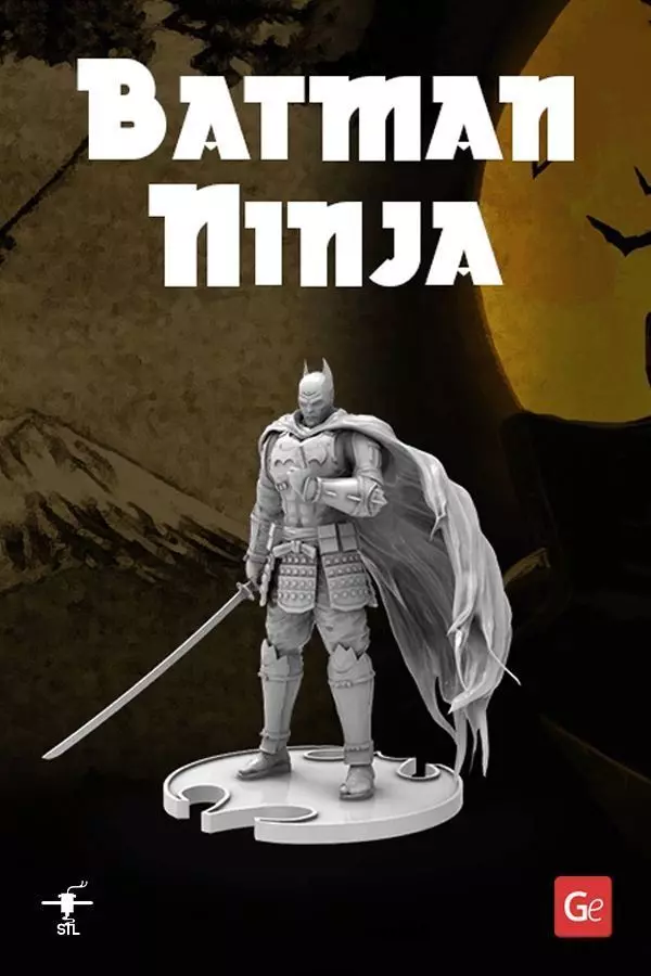 BATMAN NINJA 3D print model_0