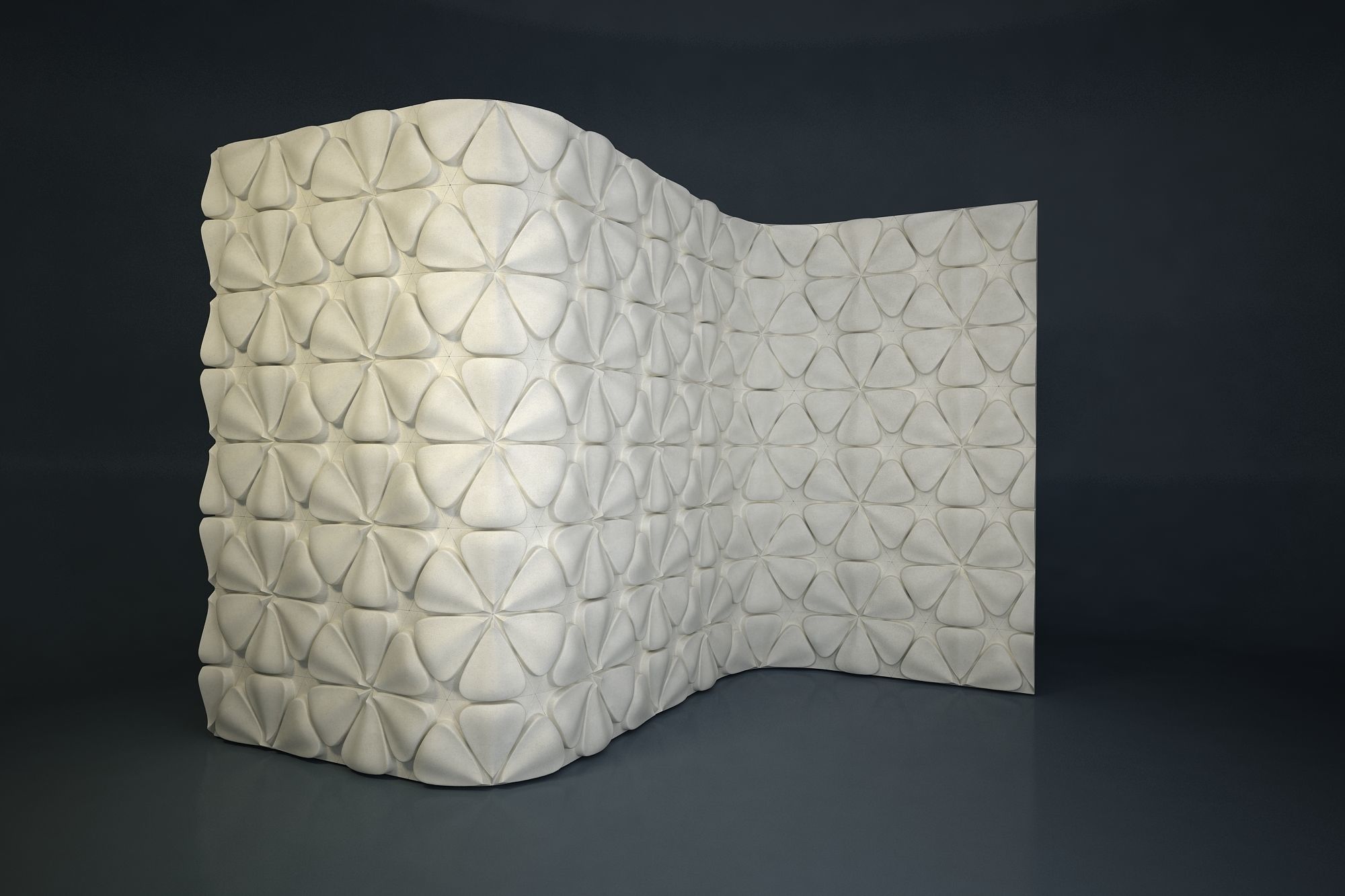 03 FRANGIPANI RELIEF Low-poly 3D model_2