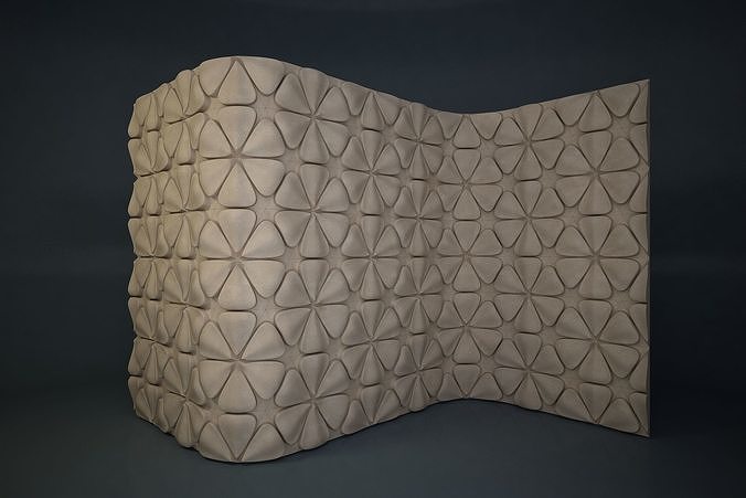 04 FRANGIPANI RELIEF Low-poly 3D model