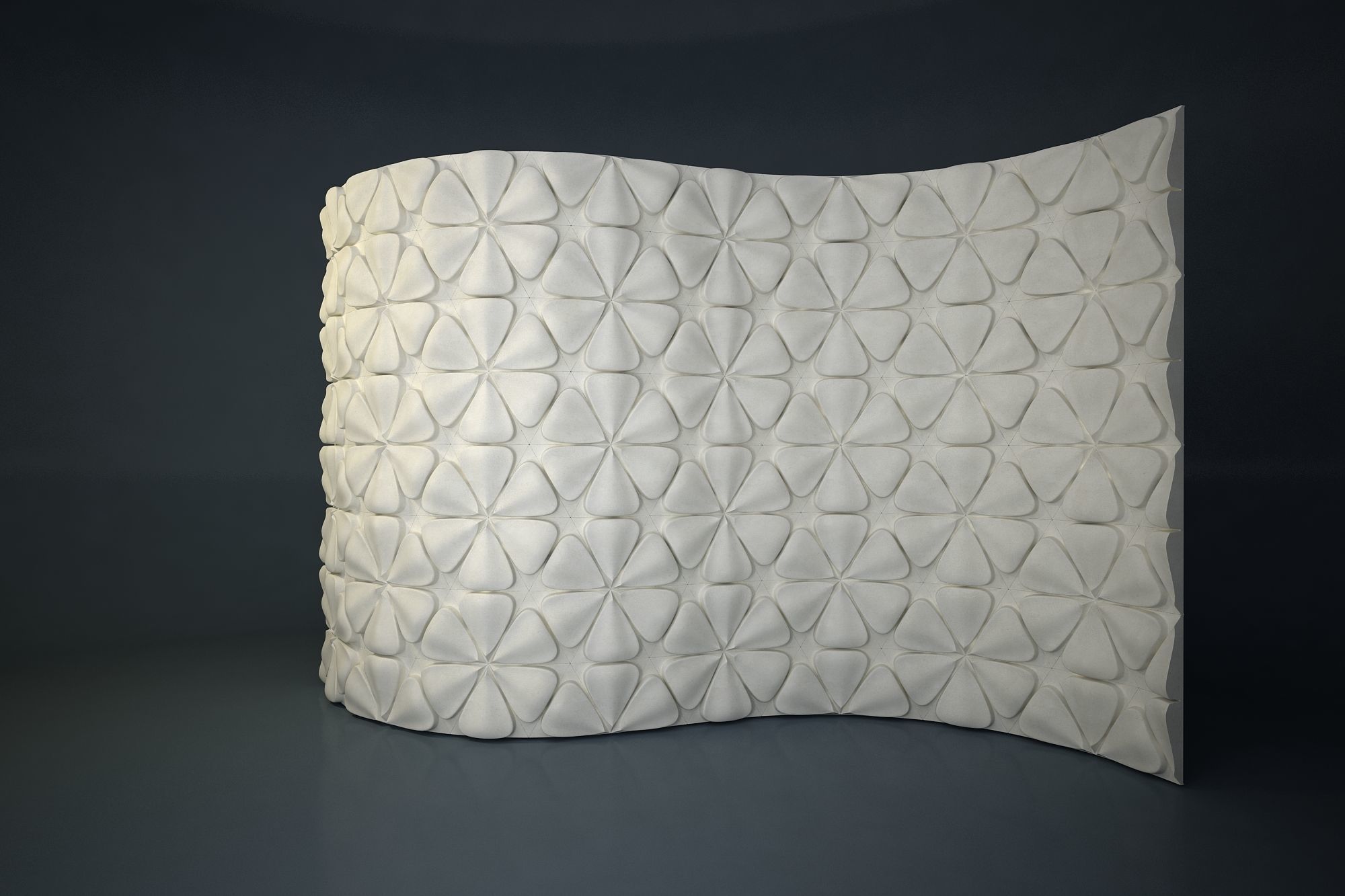 05 FRANGIPANI RELIEF Low-poly 3D model_1