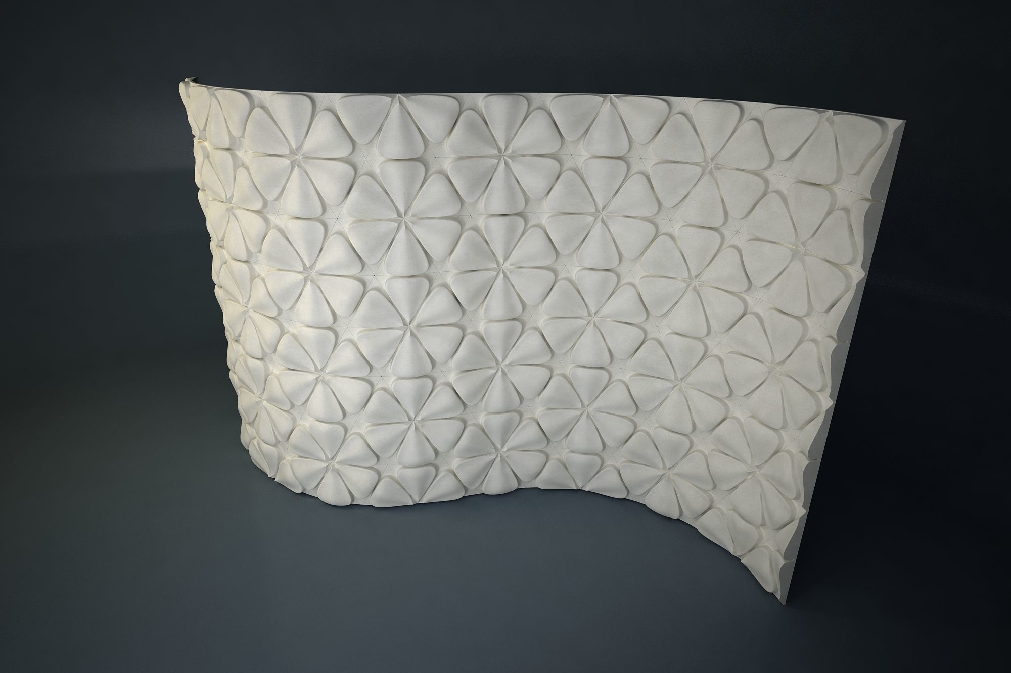 05 FRANGIPANI RELIEF Low-poly 3D model_4