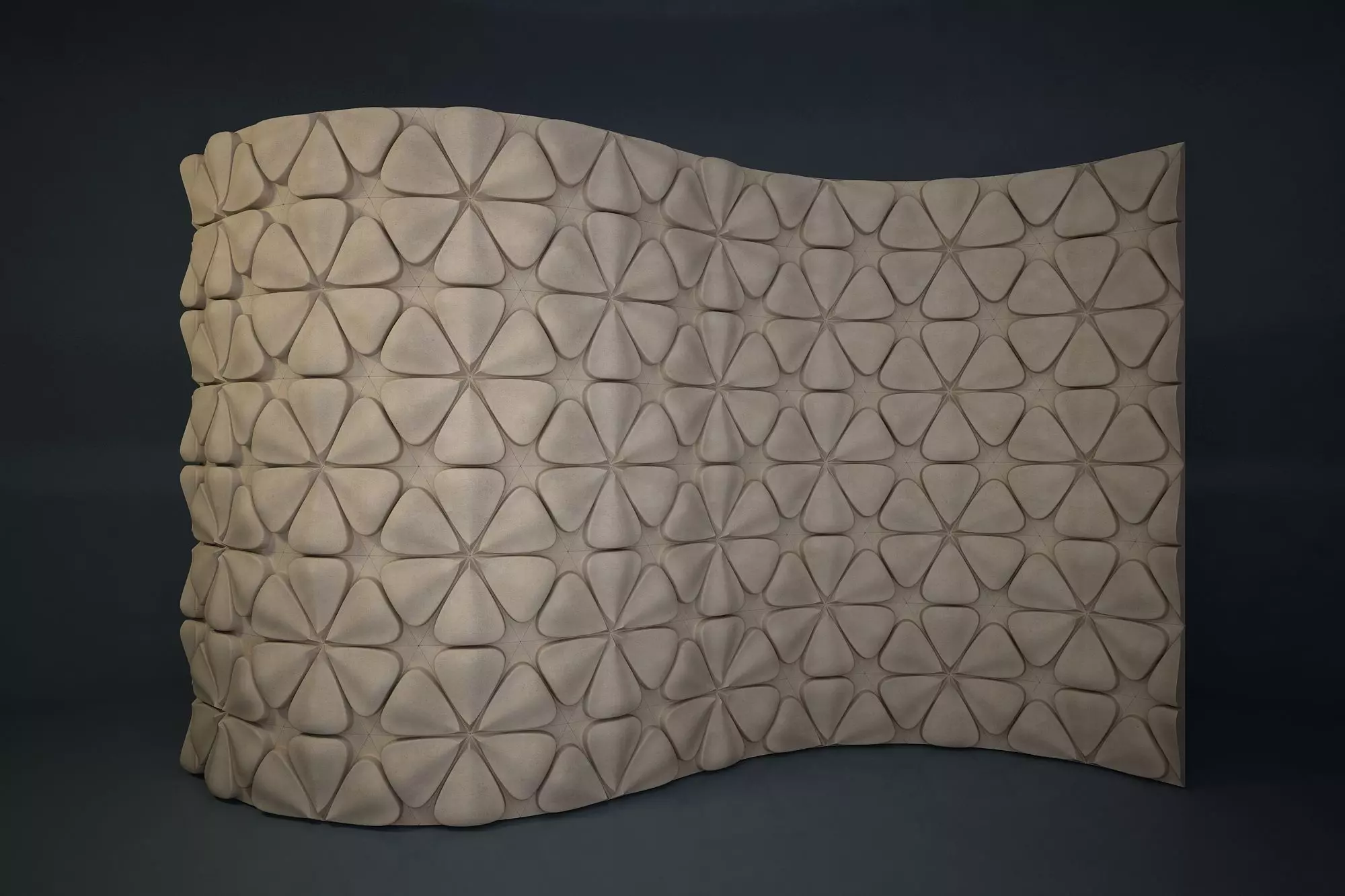 06 FRANGIPANI RELIEF Low-poly 3D model_0