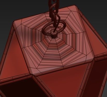 Rombius Pendant 3D model_6