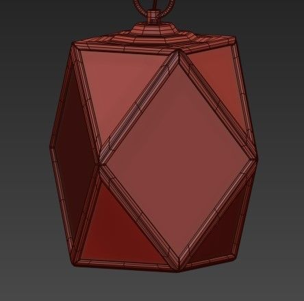 Rombius Pendant 3D model_5