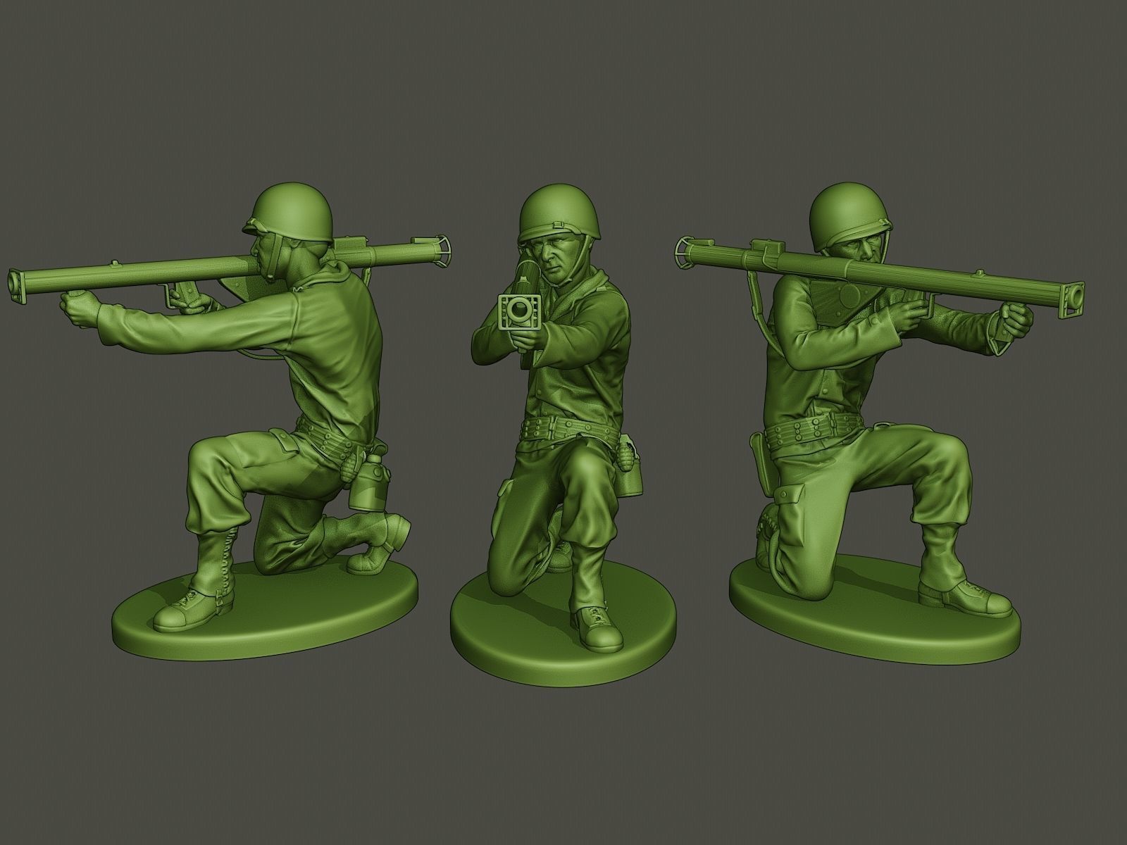 American soldiers ww2 Bundle Pack 3D model 3D printable | CGTrader