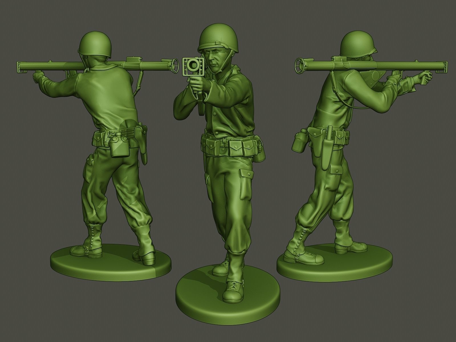American soldiers ww2 Bundle Pack 3D model 3D printable | CGTrader