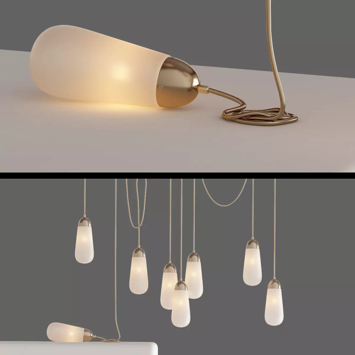 LARIAT SCONCE 5 3D model_0