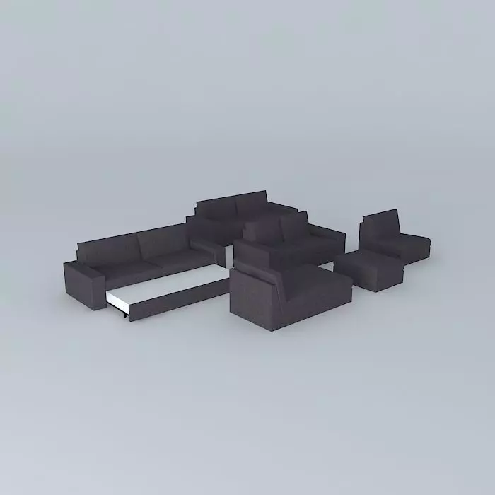 KIVIK Dansbo gray Free 3D model