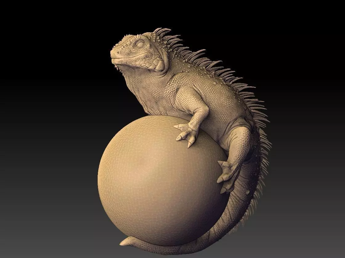 Dragon for Printable 3D model_0