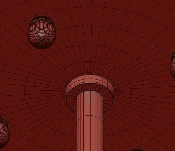 LAMBERT FILS STUDIO CLIFF SUSPENSION LAMP black 3D model_2