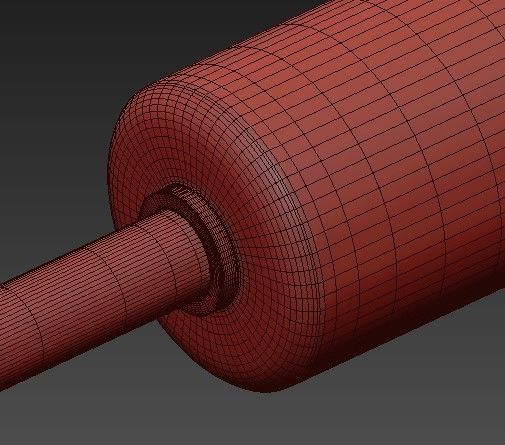 LAMBERT FILS STUDIO CLIFF SUSPENSION LAMP black 3D model_4