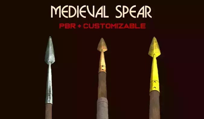 PBR Medieval Spear