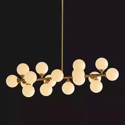 Bubble Stik Cold Chandelier