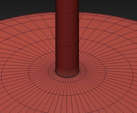 Mirror Ball Gold Pendant 3D model_4