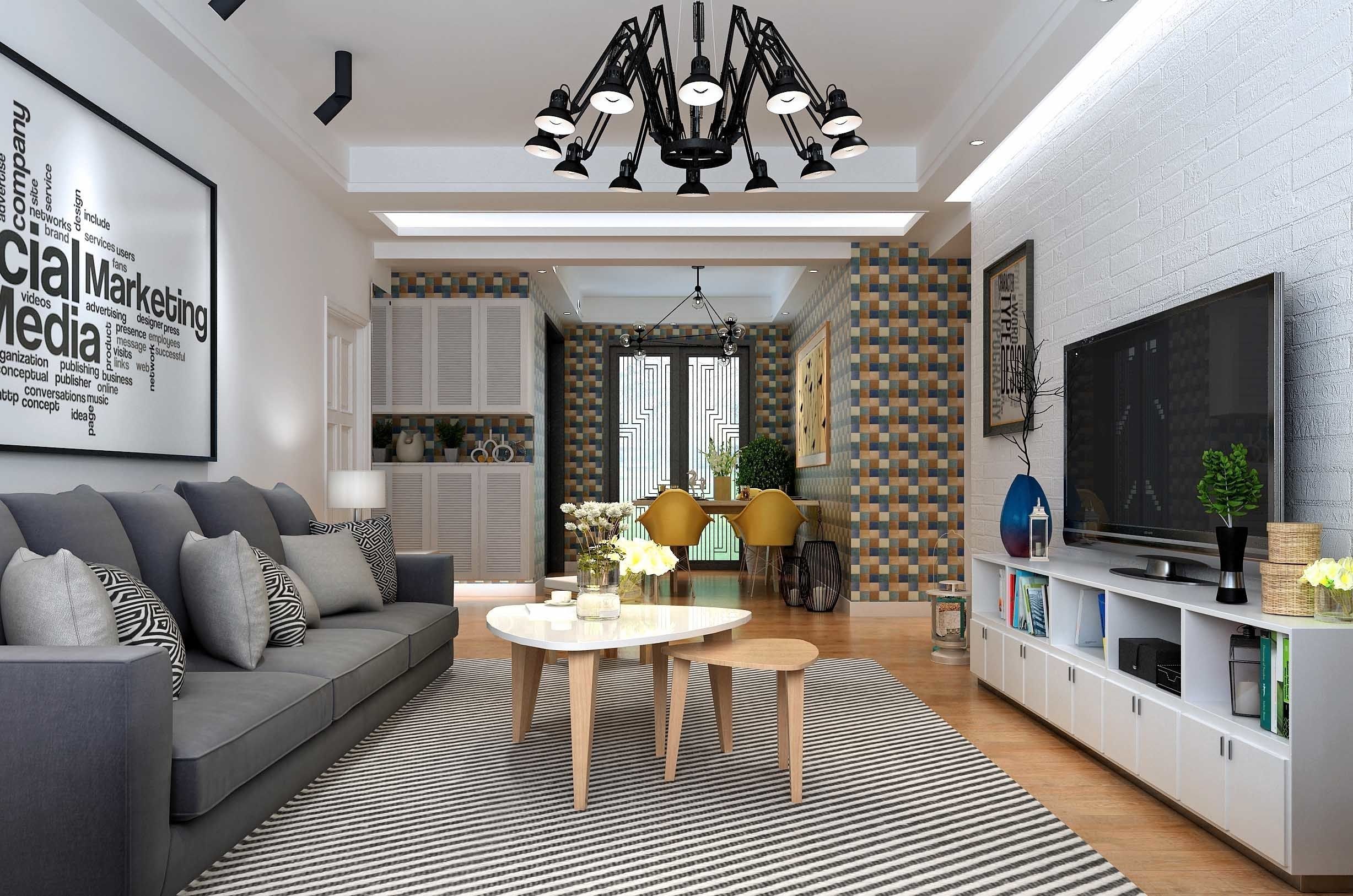 Modern Luxury House 3D Model 3D model_2