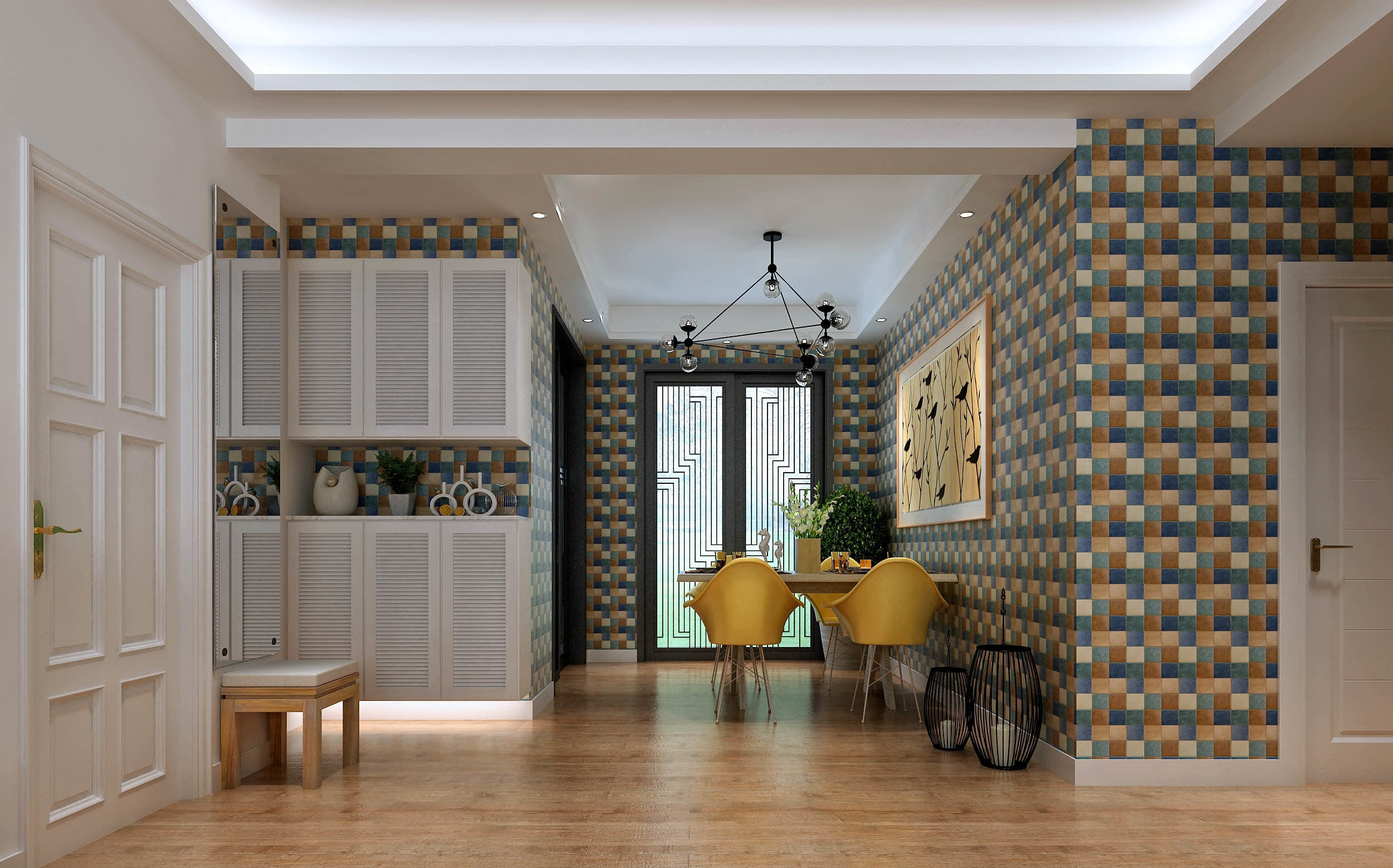 Modern Luxury House 3D Model 3D model_4