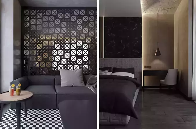 Modern Apartment for single people