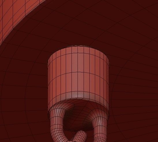 Satin gold Hoffmann Chandelier 3D model_1