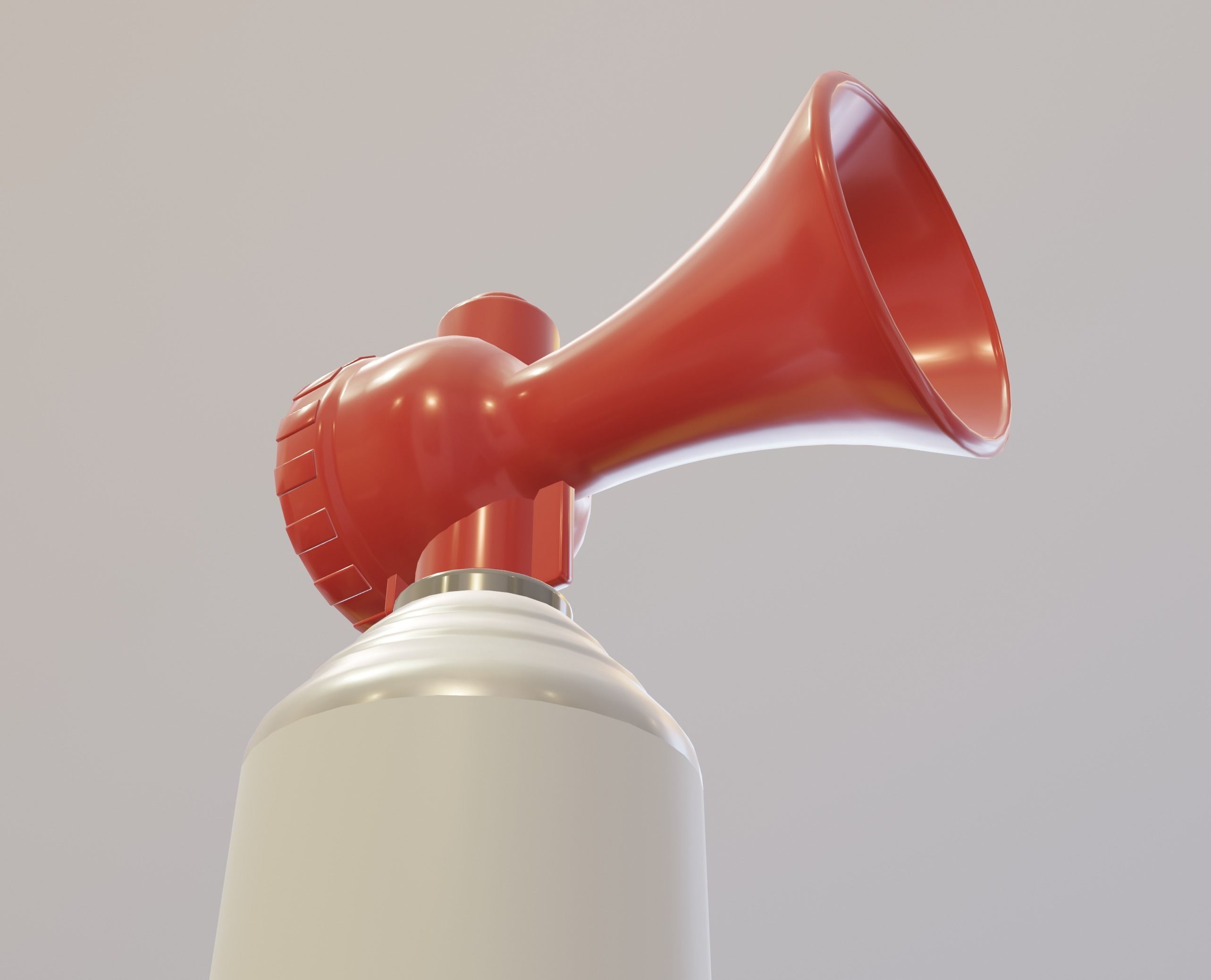 Air Horn 3D model_3