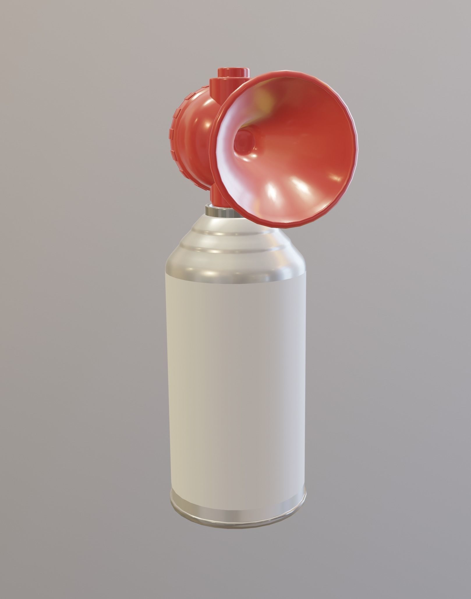 Air Horn 3D model_2