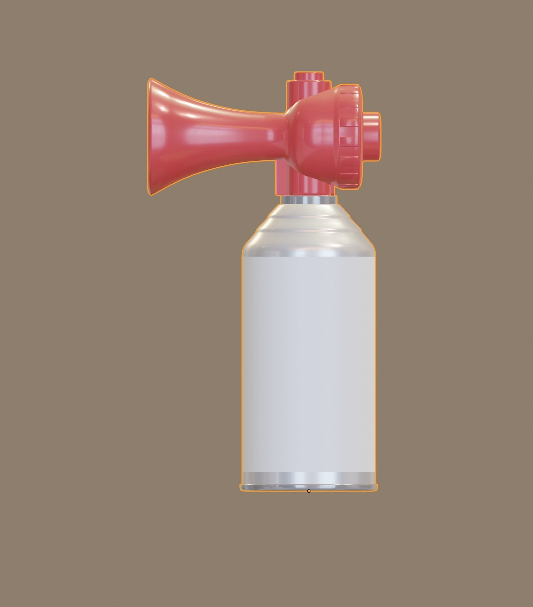 Air Horn 3D model_7