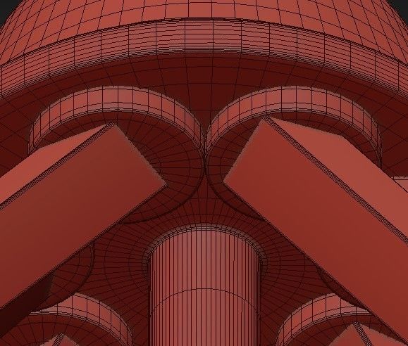 Elevate Collection 7 Chandelier 3D model_3