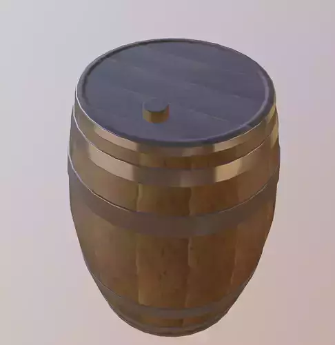 Wooden Barrel
