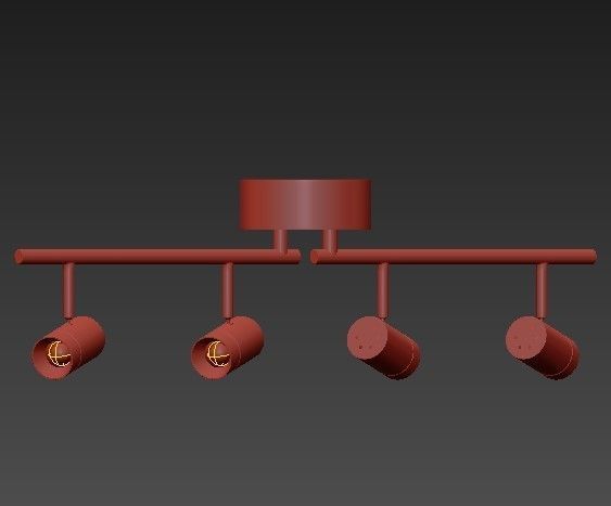 Technical lighting 1 3D model_5