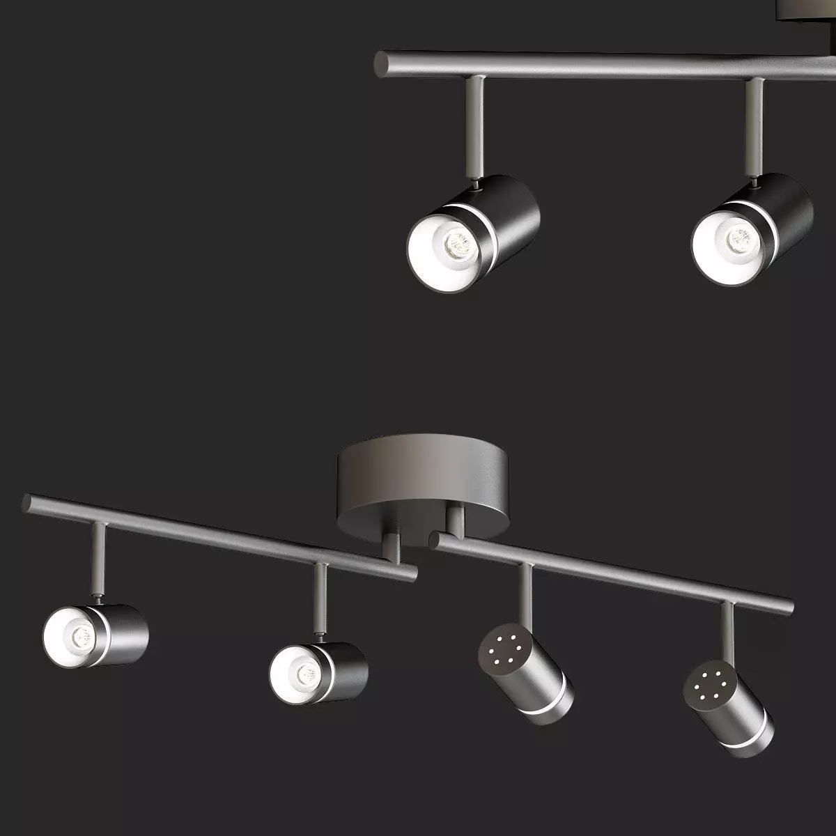 Technical lighting 1 3D model_0