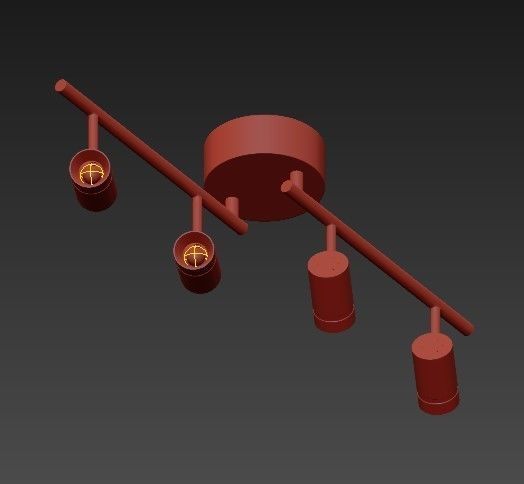 Technical lighting 1 3D model_1