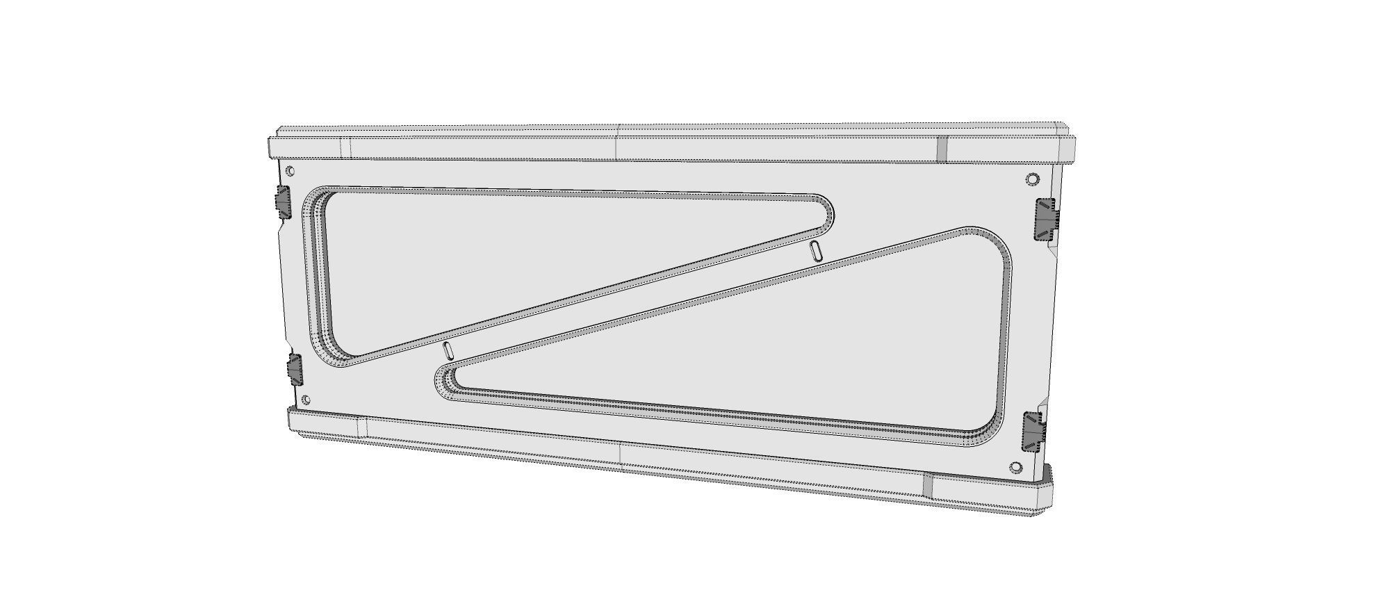 sci-fi Architecture kitbash 4 3D model_28