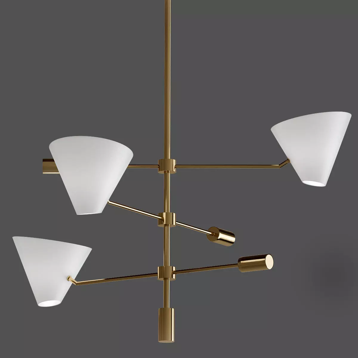 Hanging Light Metal Lampshade 3D model