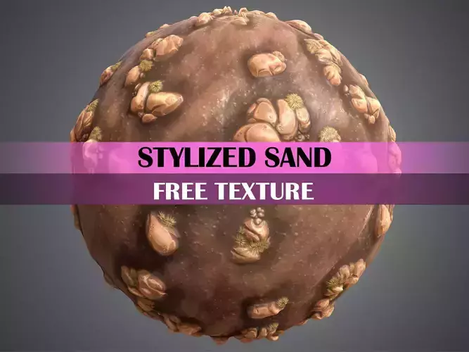 Stylized Sand Texture Texture