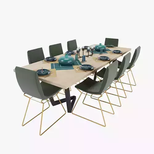 Dining Table Set 04