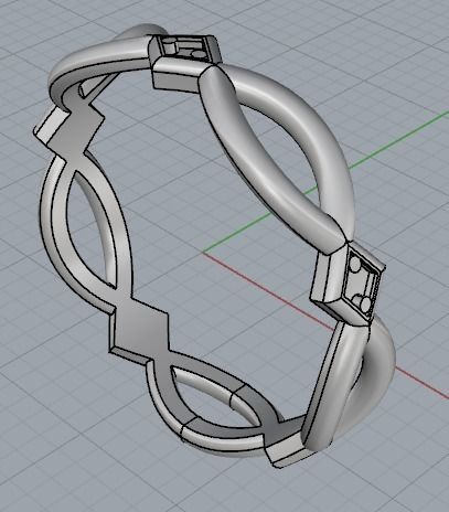 Celtic Knot Wedding  3D model_1