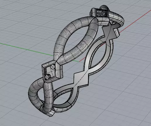 Celtic Knot Wedding  3D model_0