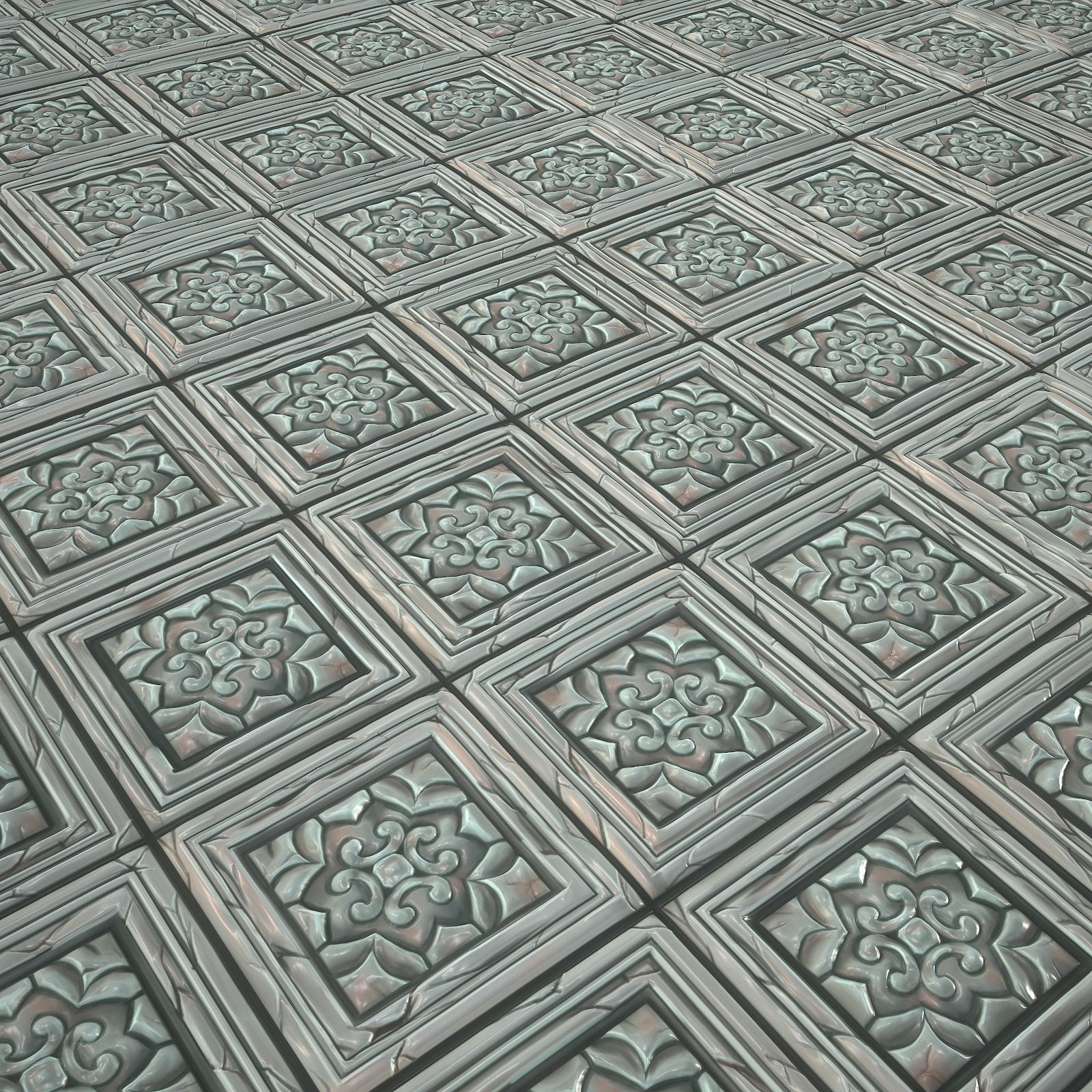 Stylized Tile Texture Texture_3