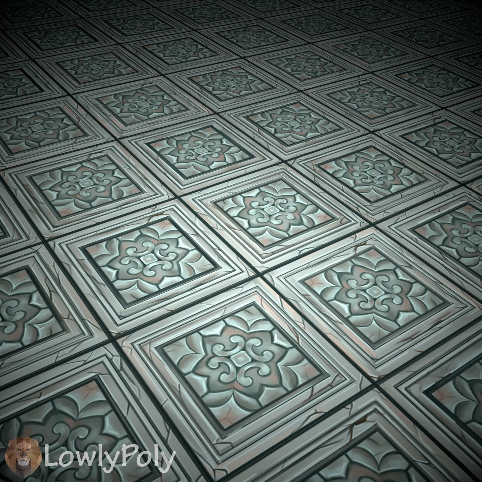 Stylized Tile Texture Texture_4