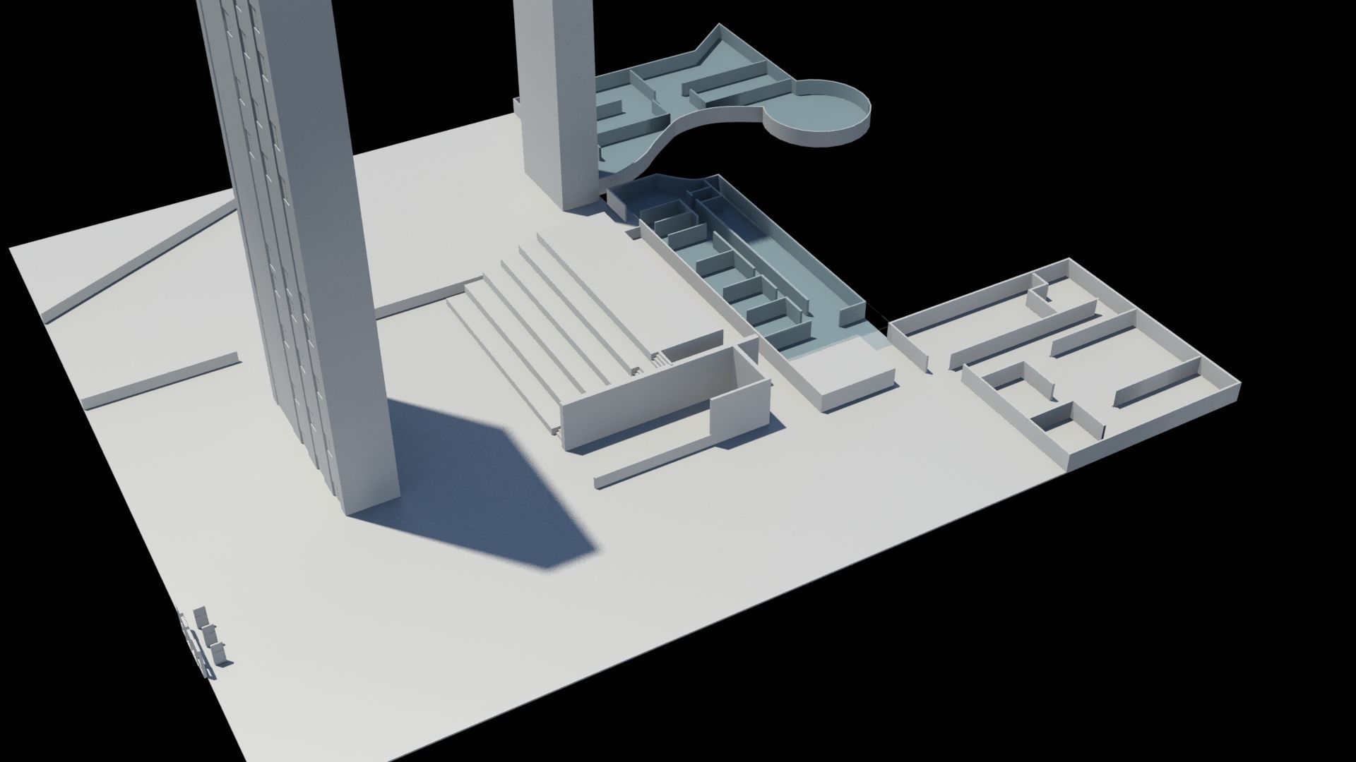 Seattle Public Library  3D model_6