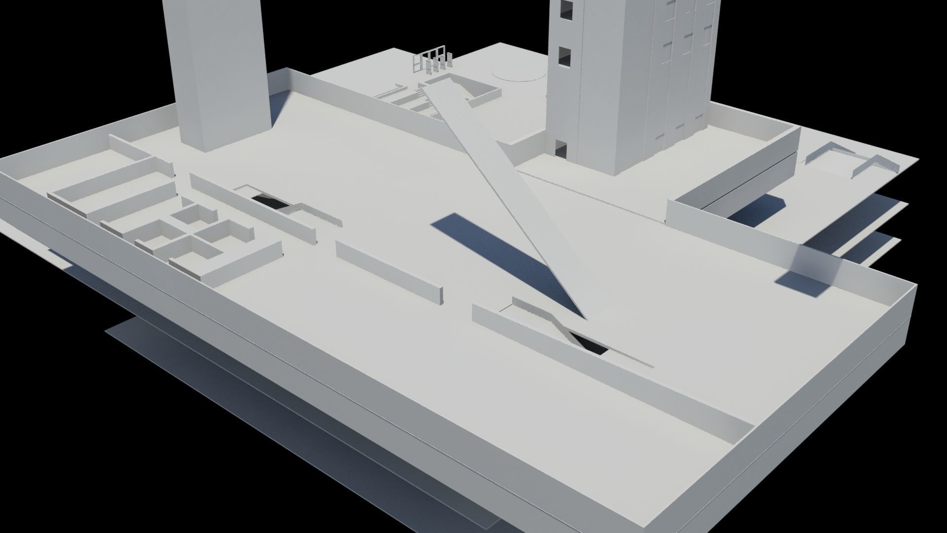 Seattle Public Library  3D model_10