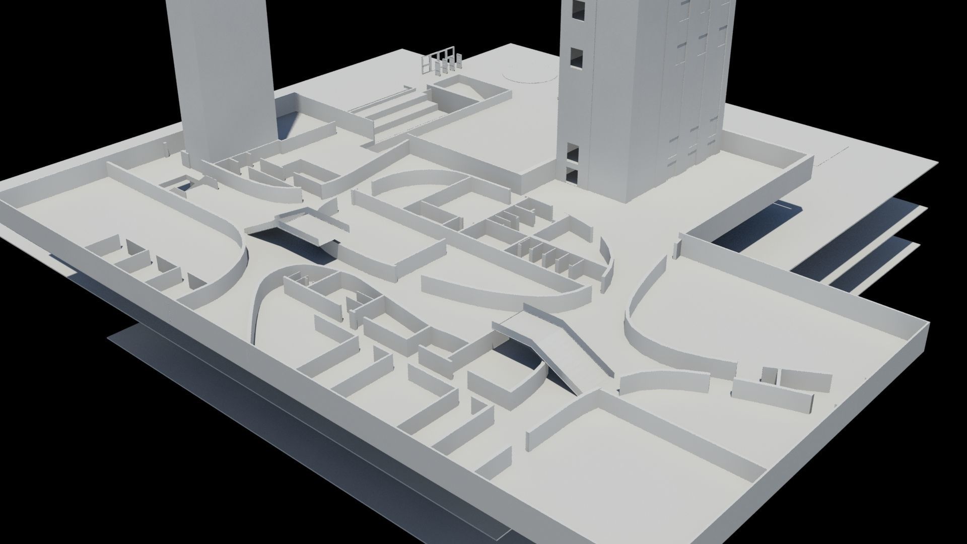 Seattle Public Library  3D model_9