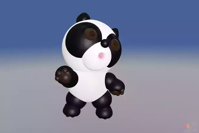 Cute Panda   Printable Model