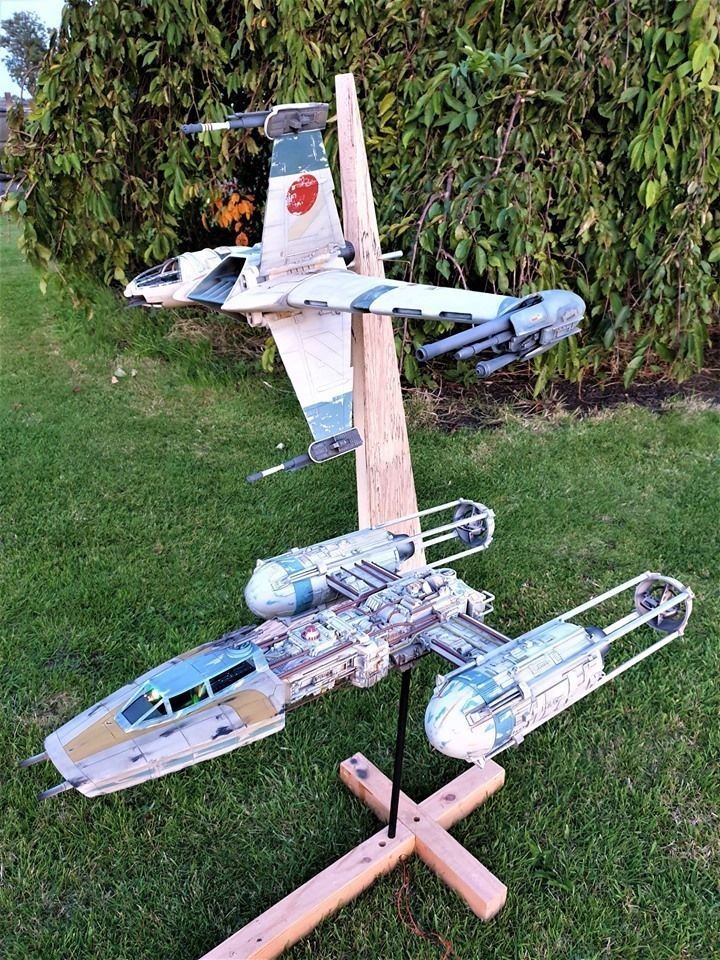 starwars Y-wing and B-wing 3D Model Collection_1