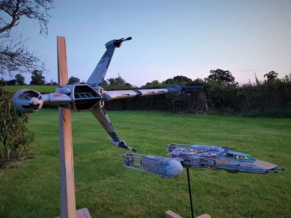 starwars Y-wing and B-wing 3D Model Collection_0