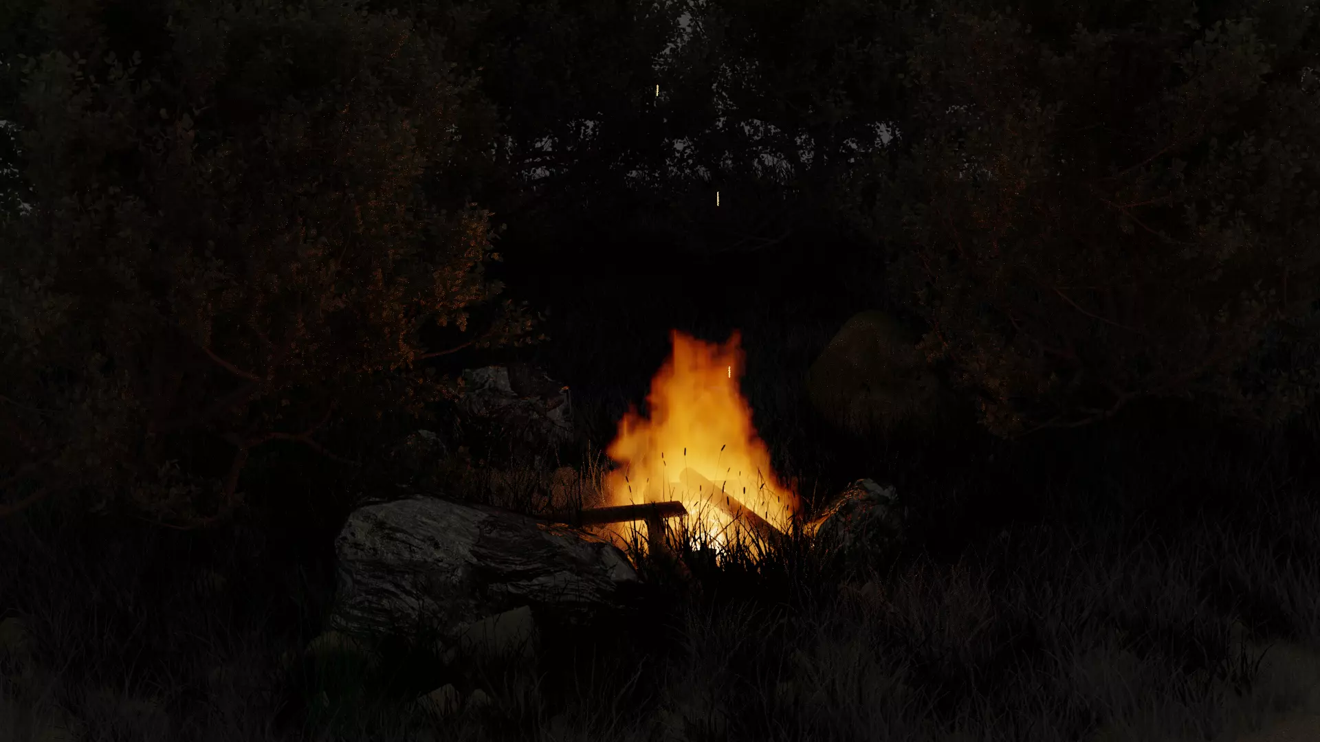 FIRE IN BLENDER 3D print model_0