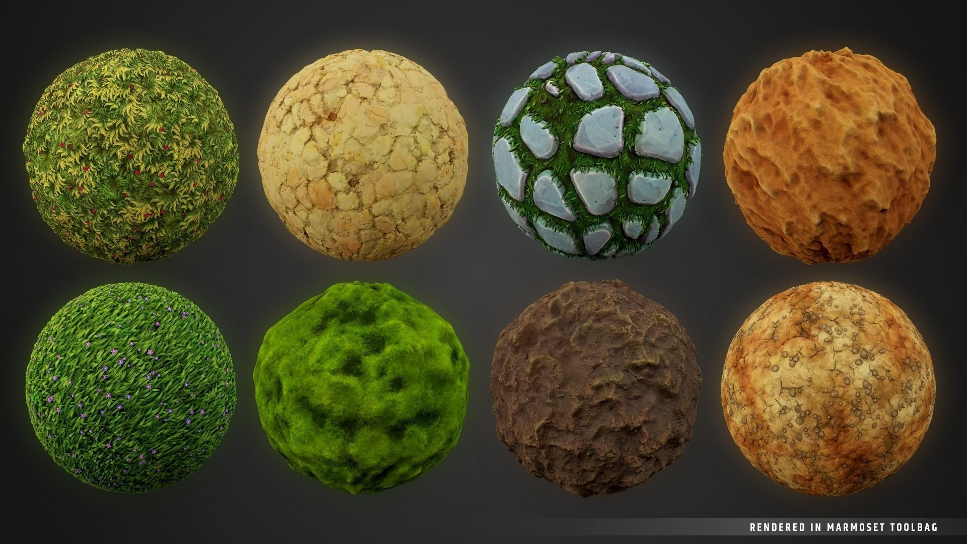 Stylized Forest Materials Texture_2